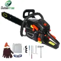 5000W 2-stroke Gasoline Chain Saw Wood Pruning Cutting Log Saw Power Tools Kit Gas Gasoline Powered Chainsaw 68CC