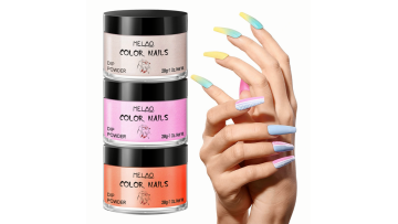 9 Colors Glitter Dipping Powder Not UV/LED Nail Lamp Needed French Nail Manicure Set Nail Dip Powder1