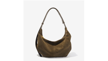 Matte Cowhide Retro Dumpling Bag Chic Niche Choice