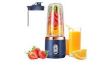 400ml USB Rechargeable Portable Blender 6 Blades Wireless Mini Electric Fruit Juicer Cup Smoothie Mixer for Home Travel Outdoor1