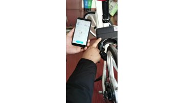 v012 2021 Yiwes New Arrival The Third Generation Solar Charging Electric Bike  Smart Lock for City Sharing Bike1