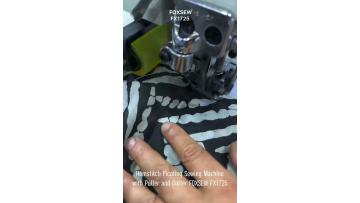 Hemstitch Picoting Sewing Machine with Puller and Cutter FOXSEW FX1725