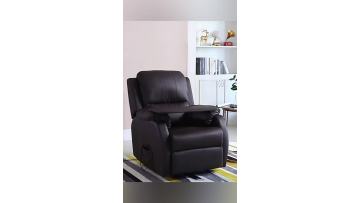 single leather sofa