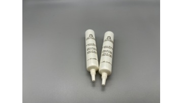 long nozzle eye cream tube with hot stamping