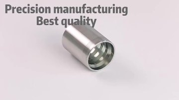 Stainless Steel SAE J513 JIC thread hydraulic female hydraulic fitting with three years quality guarantee 278911