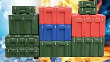 Rotationally Molded Large Tool Box with drawers