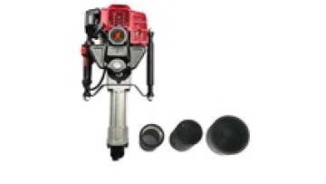 High-Power Gasoline Pile Driver for Farm Guardrail and Wood Pile Construction1