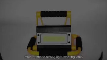 20W Ultra Bright COB LED Collapsible Work Light  Rechargeable  Worklight1