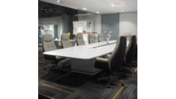 Modern Office Furniture Smart Cable Manage System 12 Person Luxury Board Meeting Room Conference Table1