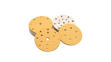 yellow sanding disc for auto mobile