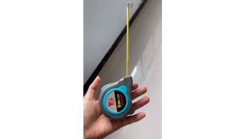 Contractor rubber steel measure tape for automatic brake