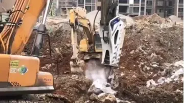 Side Type Hydraulic Breaker Excavator Mining Rock Breaker1