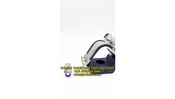 Trefoil Cable Cleates Stainless Steel