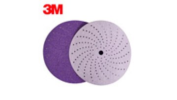 3M OEM Customizable Purple Cyclone 6-Inch Dry Sandpaper Flocking Abrasive Disc for Car Putty Grinding Multi-Hole Vacuum1