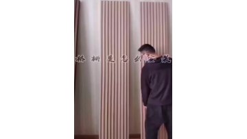 grooves shape indoor wpc wall panel1