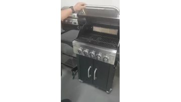 gas grill   4 burner gas grill with side burners