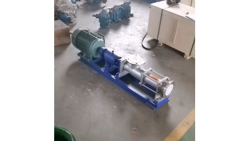 Chemical plant slurry pump G stainless steel screw pump corrosion resistant oil pump1