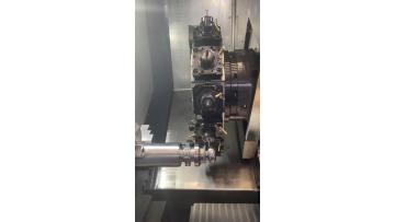 Turning and milling combined lathe