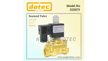 322H75 Brass Solenoid Valve