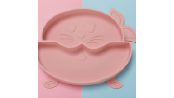 Silicone baby  placemat cute animals baby1
