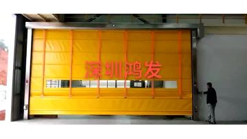 PVC folding door installed in Hunan China
