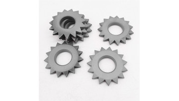 carbide bush hammer roller plate with 15 points
