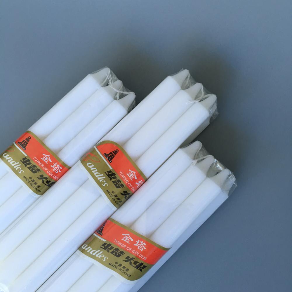 6PCS Polybag Stick Candle 