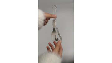 titanium fork & spoon set