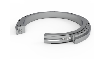 Toothless Crossed Roller Slewing Bearing