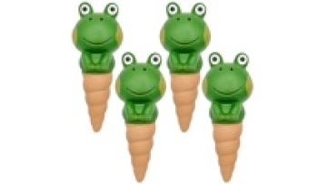Self-Watering Terracotta Frog Stakes - Indoor/Outdoor Plant Watering Devices1