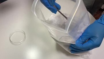 White powder