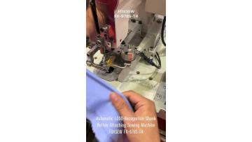Automatic Feeding Shank Button Sewing Machine