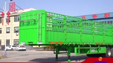 green fence trailer