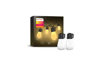 15M 15LEDS S14 LED String WW
