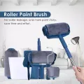 6/7pcs Paint Roller Brush Paint Runner Pro Roller DIY Wall Painting Brushes Set Wall Handle Use Wall Decorative Brushes Sets new