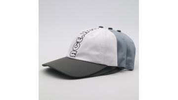 Multi Panel Quick Drying Embroidered Sports Cap