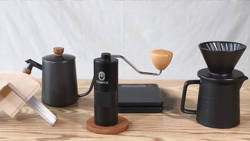 Ceramic pour over coffee set