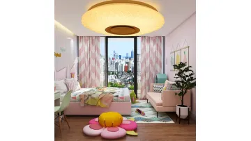 Colorful Bluetooth Ceiling Light with Remote Music Control1