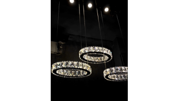 5 Oval Crystal Pendant Lighting