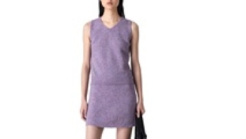 Women's Cashmere Knitted Sleeveless Vest & Skirt Set - Short Skirt and Sweater Chic Spring/Summer Look1