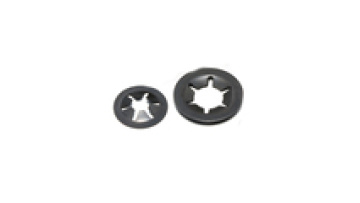 Club Bearing Clip Ring Washer Star Toothed Lock Washer Push-on Retaining Ring Retaining Starlock Washer for Shaft1
