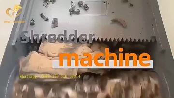 single shaft shredder