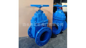 Manual switch gate valve