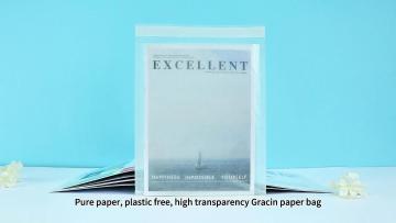 Glassine Paper Bags – Semi-Transparent Frosted Paper Packaging