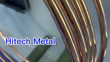 Vacuum casting Purity copper rod Production 03