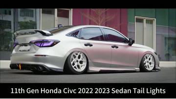 6088A-RGBHCMOTION Honda Civic 2022-2025  RGB Tail Lights