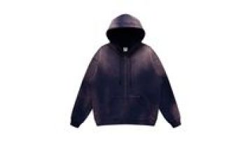 Manufacturer Custom High Quality Streetwear Hoodie Vintage Double Layer Acid Wash Sun Faded Distressed Hoodies1