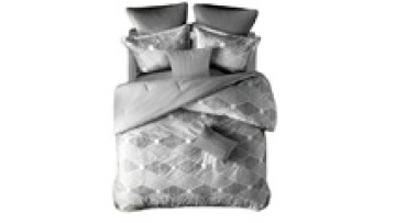 Factory Wholesale 100% Polyester Jacquard Custom Bedding Set Clipping Fabric For Upholstery1