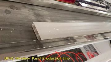 UPVC window panel making machine line 