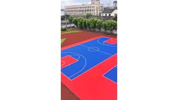Red Blue PP Sports Tiles
